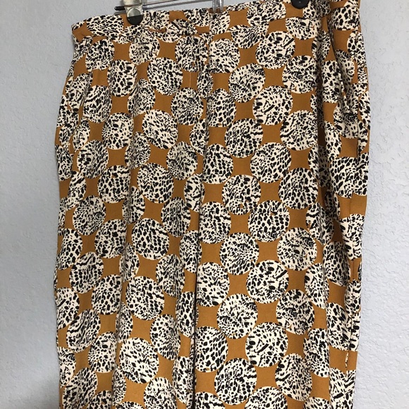 TopShop leopard spot frill trousers - Picture 7 of 14